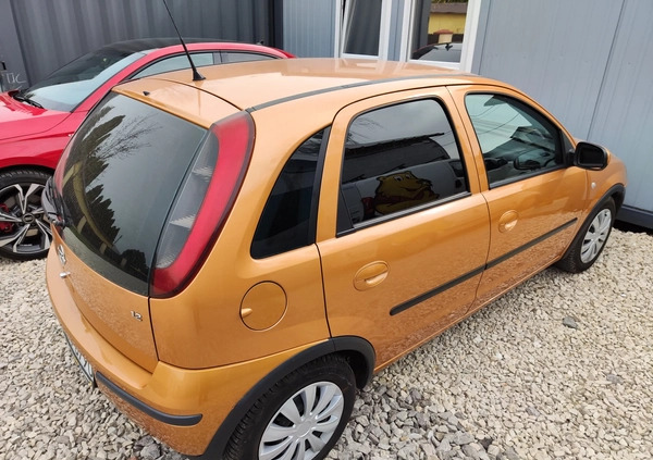 Opel Corsa cena 11900 przebieg: 152000, rok produkcji 2003 z Warszawa małe 154